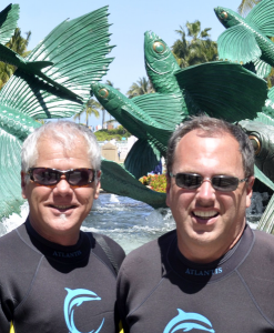 Jamie and Garey Dolphin Cay 2011